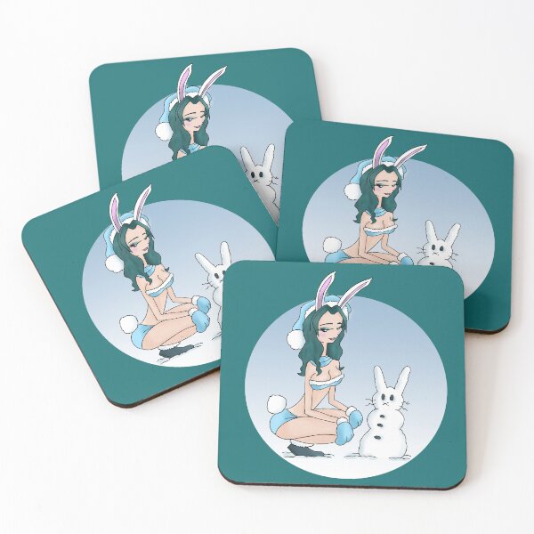 Item preview, Cute, Sexy Snow Bunny designed and sold by inkandpink.