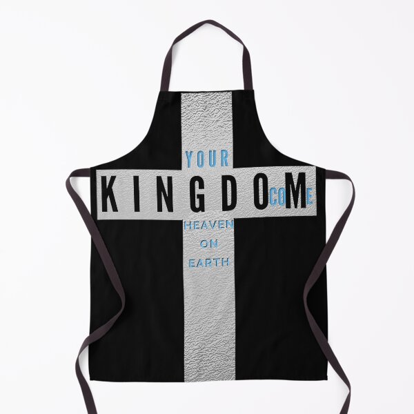 Item preview, Christian Cross with Your Kingdom Come - Heaven On Earth. designed and sold by TheKingdomAttic.