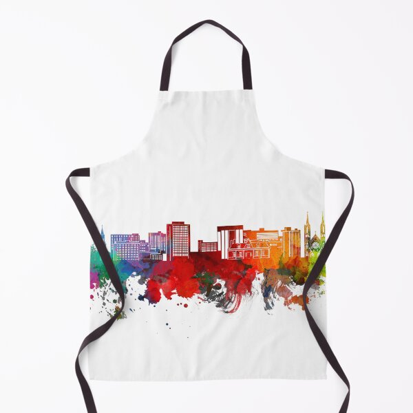 Item preview, macon skyline watercolor designed and sold by BekimART2.
