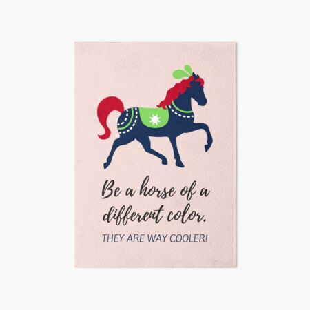 Item preview, Horse of a Different Color designed and sold by Dream Big! by E. H..