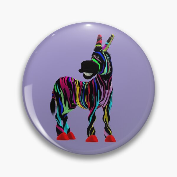 Artikelvorschau, Lächelnder Zapped Zebra Zing entworfen und verkauft von Kay Patterson.