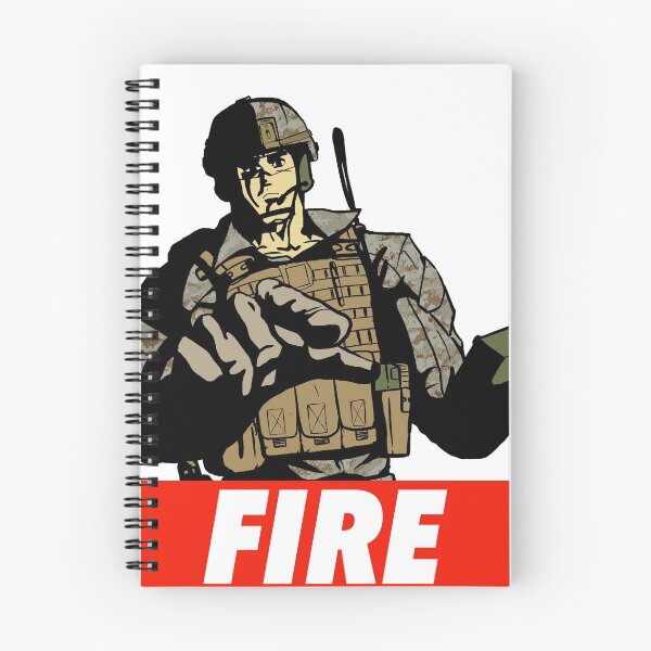 Item preview, Fire USMC designed and sold by PenShinobi.