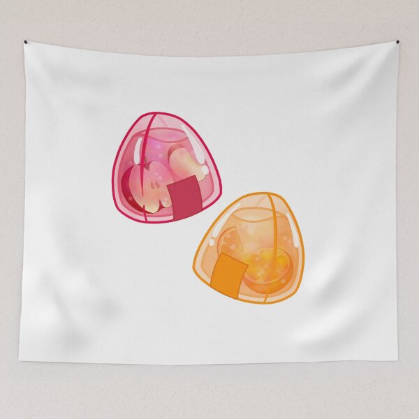 Item preview, Kawaii Fruity Onigiri designed and sold by Kimprut.