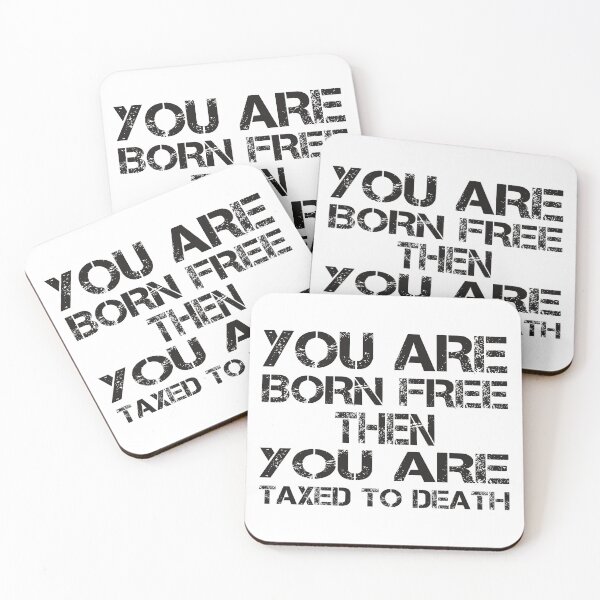Item preview, life, death, free and taxed designed and sold by kikinafashion.