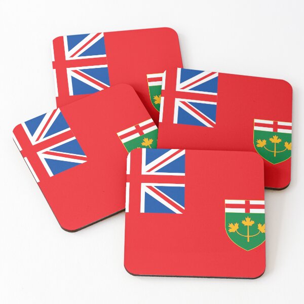 Artikelvorschau, Ontario Flag entworfen und verkauft von flagswag.