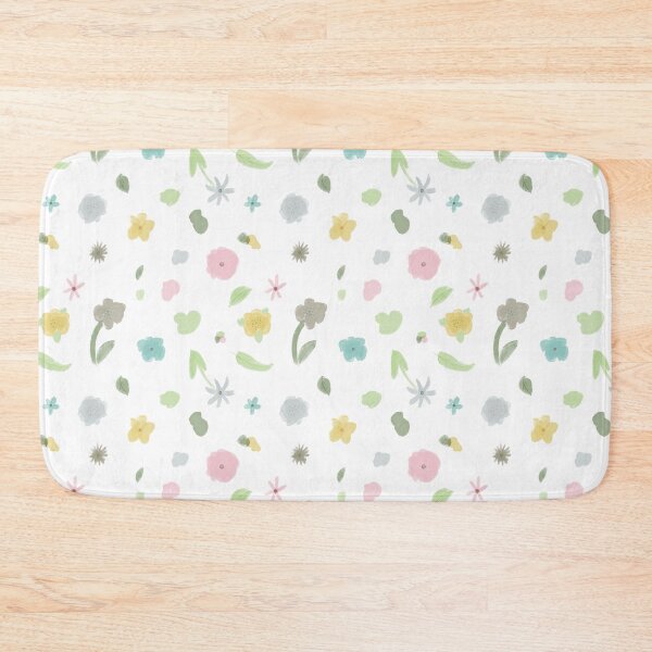 Item preview, Naive floral spring pattern designed and sold by amile-berg.