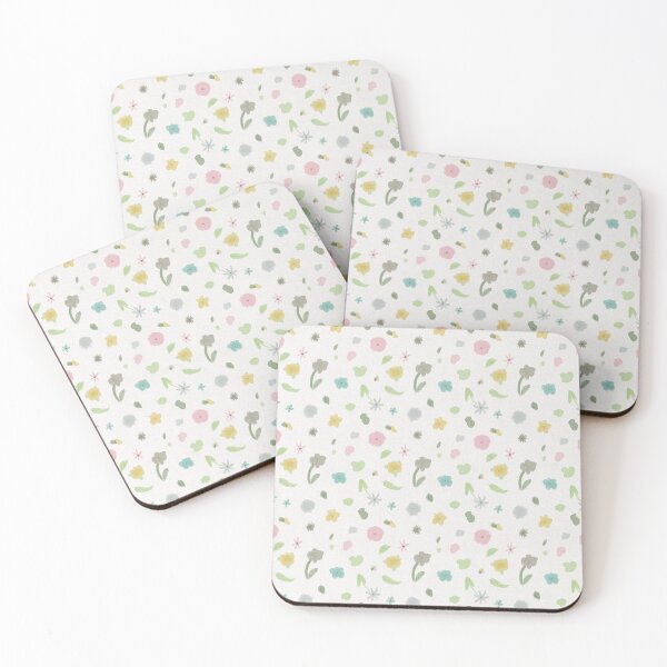 Item preview, Naive floral spring pattern designed and sold by amile-berg.