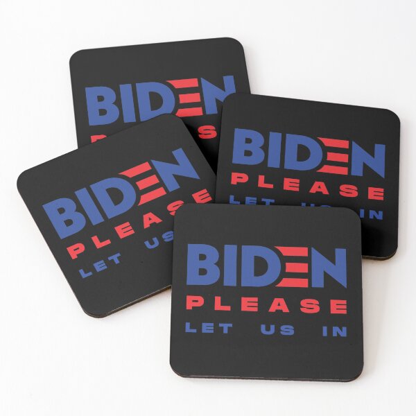 Item preview, BIDEN PLEASE LET US IN designed and sold by Peaceful Life Co.
