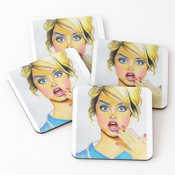 Item preview, Cheerful Blond Woman designed and sold by Iridescent Store.