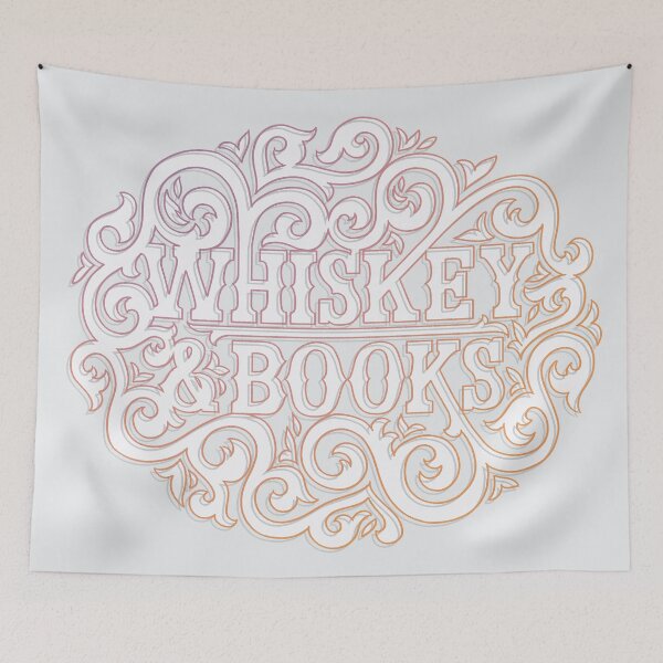 Item preview, Whiskey and Books designed and sold by polliadesign.
