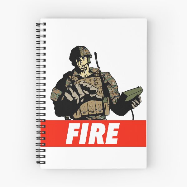 Item preview, Fire USMC designed and sold by PenShinobi.