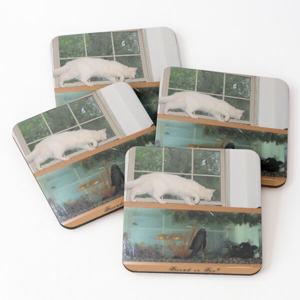 Friend or Foe? Coasters (Set of 4)