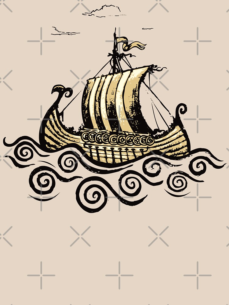 Viking ship by mangulica