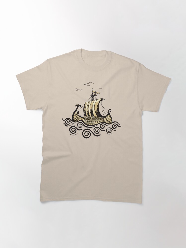 Alternate view of Viking ship Classic T-Shirt