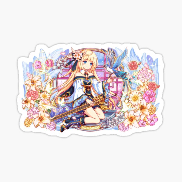 Beautiful Anime Maiden Sticker