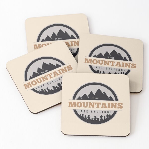 Item preview, Monuntains are calling EST. 1990 - Camping life designed and sold by vicobu.
