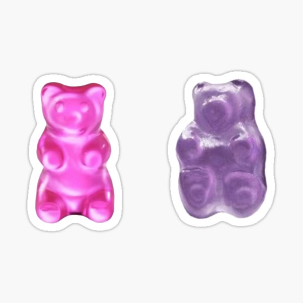 Item preview, Gummy bear candy purple designed and sold by Yan5.