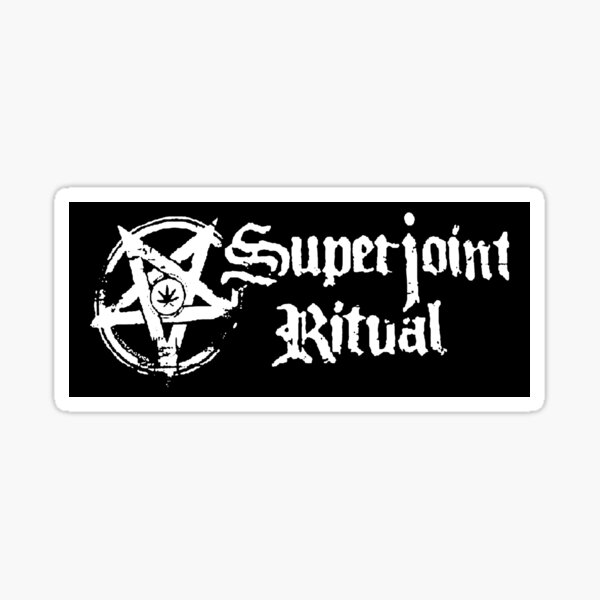 Superjoint Ritual Band Logo Sticker