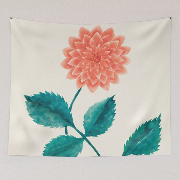 Item preview, Dahlia designed and sold by Vintage Wall Art.