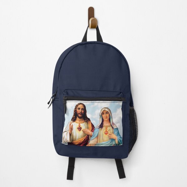 Item preview, Sacred and Immaculate Hearts - III (Jesus and Mary) sky background designed and sold by Brasilia.