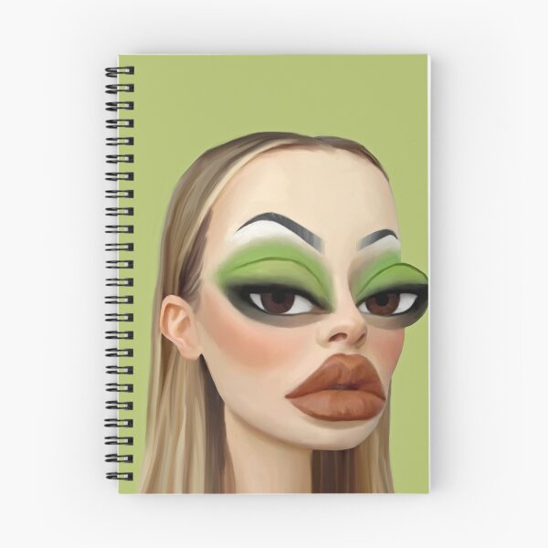 Item preview, green eyeshadow girl designed and sold by ChildishSpite.