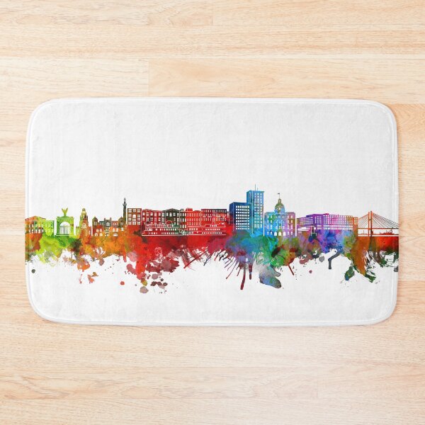 Item preview, savannah skyline watercolor designed and sold by BekimART2.