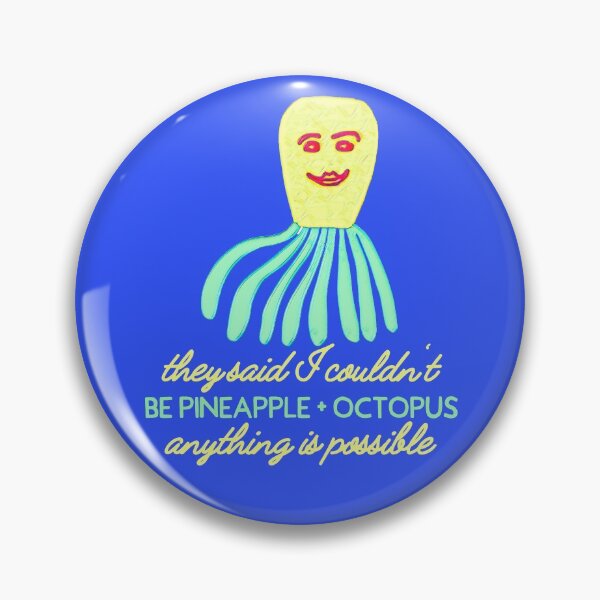 Artikelvorschau, Ananas Octopus Motivation entworfen und verkauft von DesignsofNote.