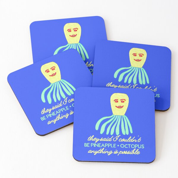 Item preview, Pineapple Octopus Motivation designed and sold by DesignsofNote.