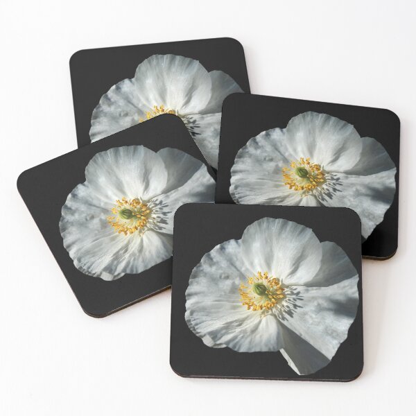 Item preview, White Poppy Flower designed and sold by CatCarrot.