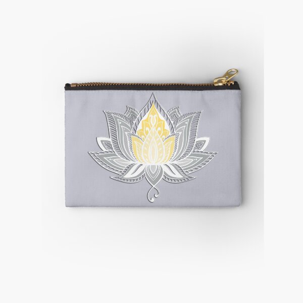 Item preview, Lotus Flower Mandala (Silver and Yellow) designed and sold by squishyrainbow.