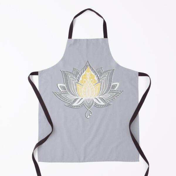 Item preview, Lotus Flower Mandala (Silver and Yellow) designed and sold by squishyrainbow.