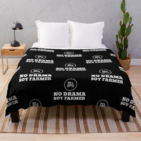 Item preview, No drama soy farmer designed and sold by TidyTees.
