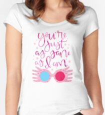 You're Just As Sane as I Am Women's Fitted Scoop T-Shirt