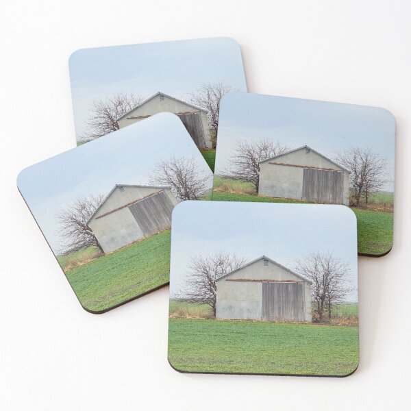 Item preview, Abandoned Farm Outbuilding in a Lush Green Field designed and sold by Jared Davies.