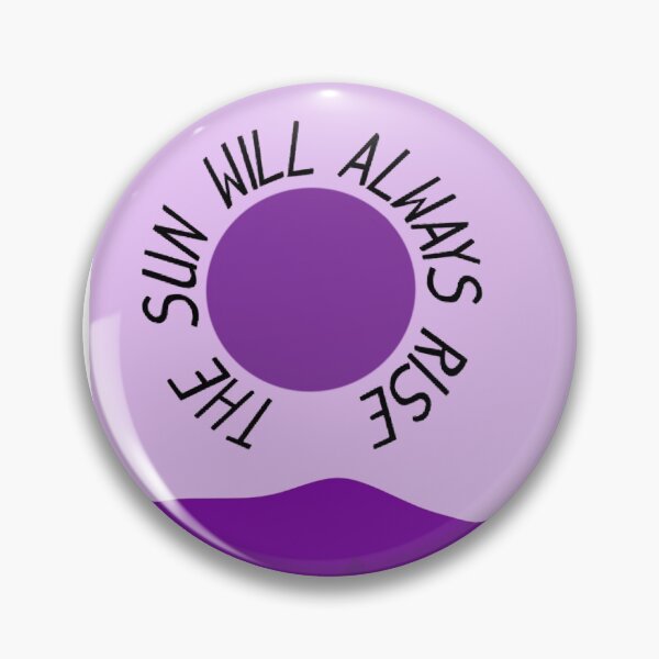 Item preview, Purple The Sun Will Always Rise Design designed and sold by madebymarolus.