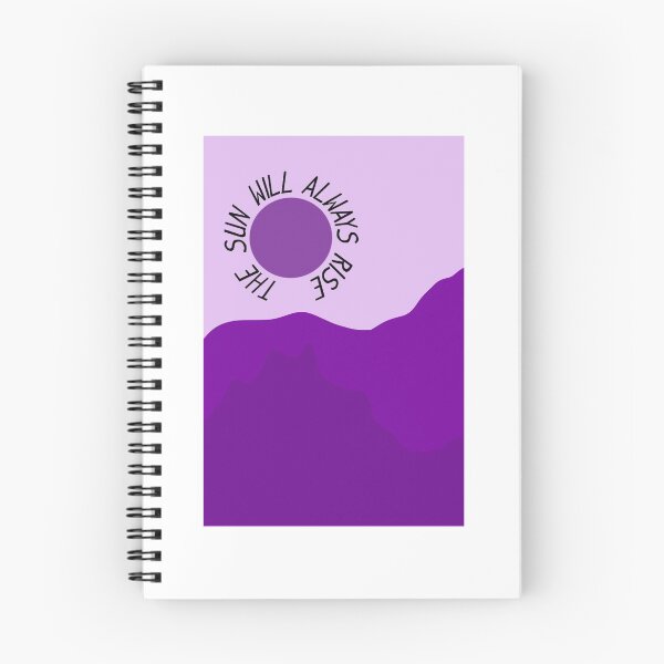 Item preview, Purple The Sun Will Always Rise Design designed and sold by madebymarolus.