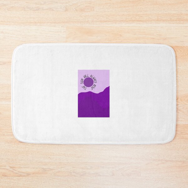 Item preview, Purple The Sun Will Always Rise Design designed and sold by madebymarolus.