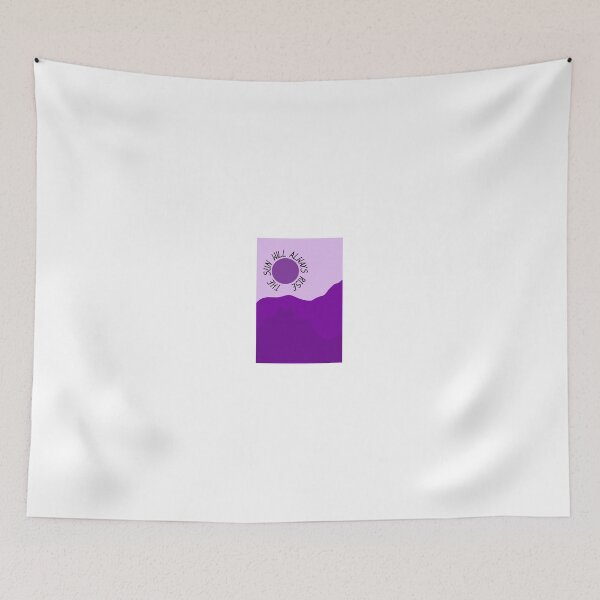 Item preview, Purple The Sun Will Always Rise Design designed and sold by madebymarolus.