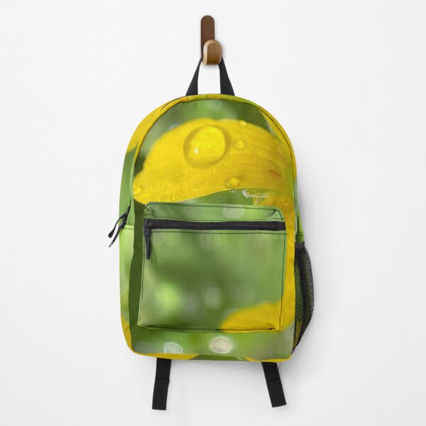 Item preview, Yellow Flower With Water Drops designed and sold by pinkyjainpan.