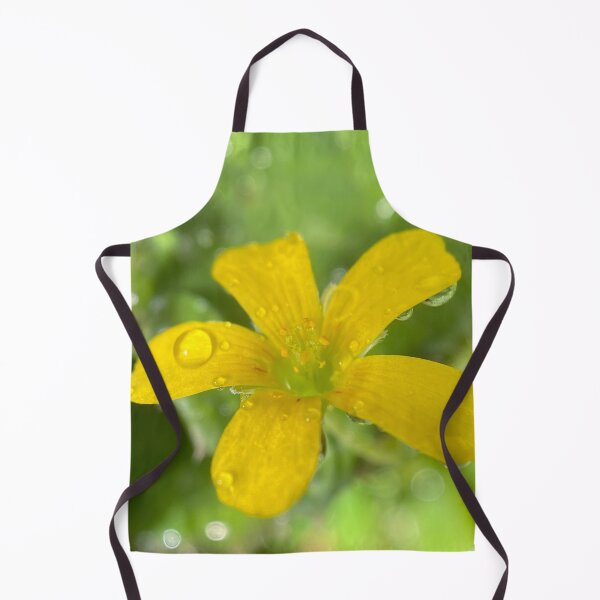 Item preview, Yellow Flower With Water Drops designed and sold by pinkyjainpan.