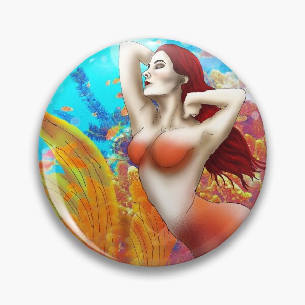 Item preview, Koi Mermaid designed and sold by SamSteinDesigns.