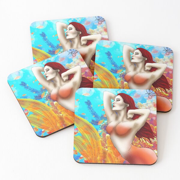 Item preview, Koi Mermaid designed and sold by SamSteinDesigns.