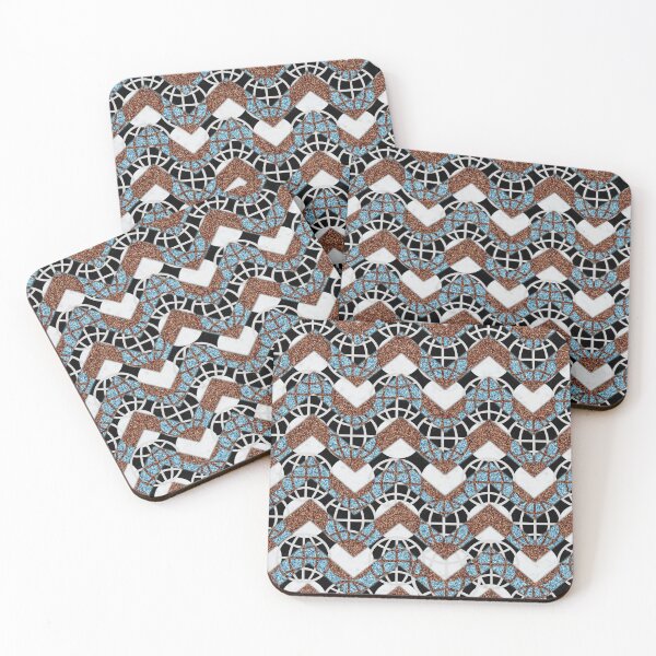 Item preview, Chevrons And Mesh Patterns designed and sold by shiko1234.