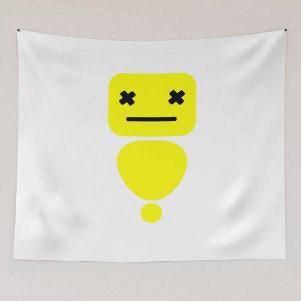 Item preview, The Yellow Floating Robot designed and sold by KayLadyBug.