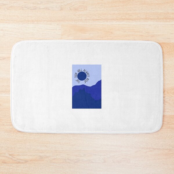 Item preview, Dark Blue The Sun Will Always Rise Design designed and sold by madebymarolus.