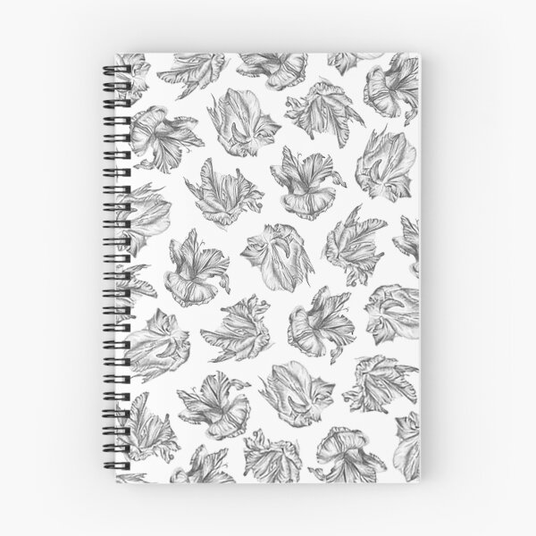Item preview, Black & White Tossed Gladiolas designed and sold by alexawestart.