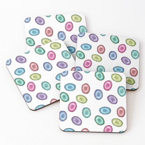 Item preview, Colourful Geode Pattern designed and sold by Rachael Brearton.