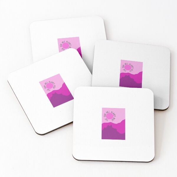 Item preview, Pink The Sun Will Always Rise Design designed and sold by madebymarolus.