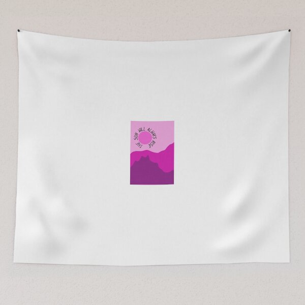 Item preview, Pink The Sun Will Always Rise Design designed and sold by madebymarolus.