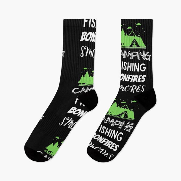 Item preview, Happy Camper-Camping Fishing Bonfires And Smores,Hiking Gift For Nature Lover designed and sold by WW-Designz.